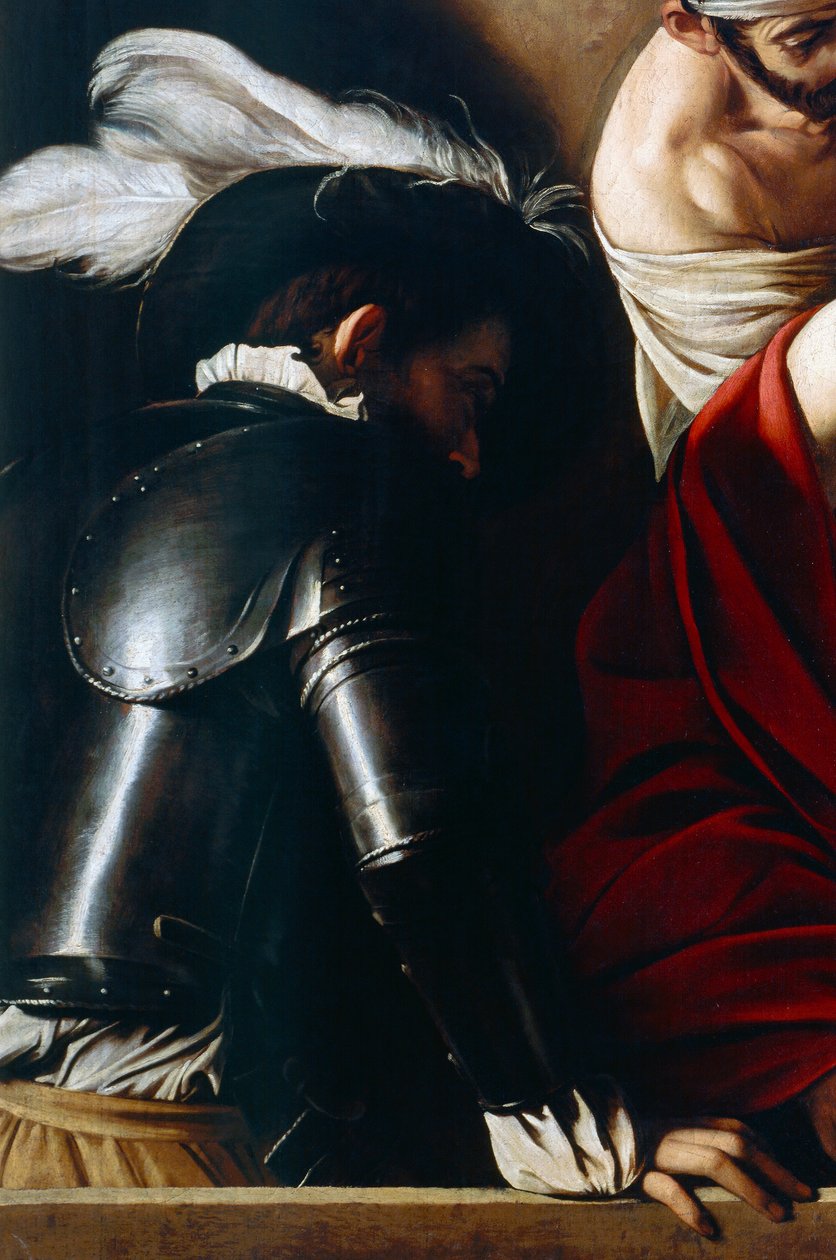 Páncélos ember, A tövisek megkoronázása, 1603 körül (olaj, vászon) (507206 részlet) alkotó: Michelangelo Merisi da Caravaggio