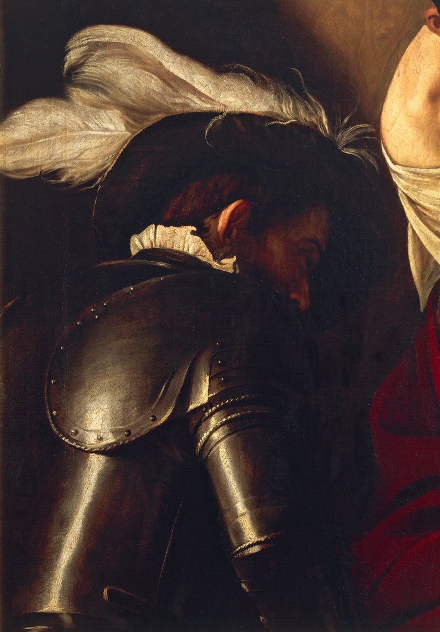 Páncélos ember, a Töviskoronázásból, 1603 körül (olaj, vászon) (507206 részlet) alkotó: Michelangelo Merisi da Caravaggio