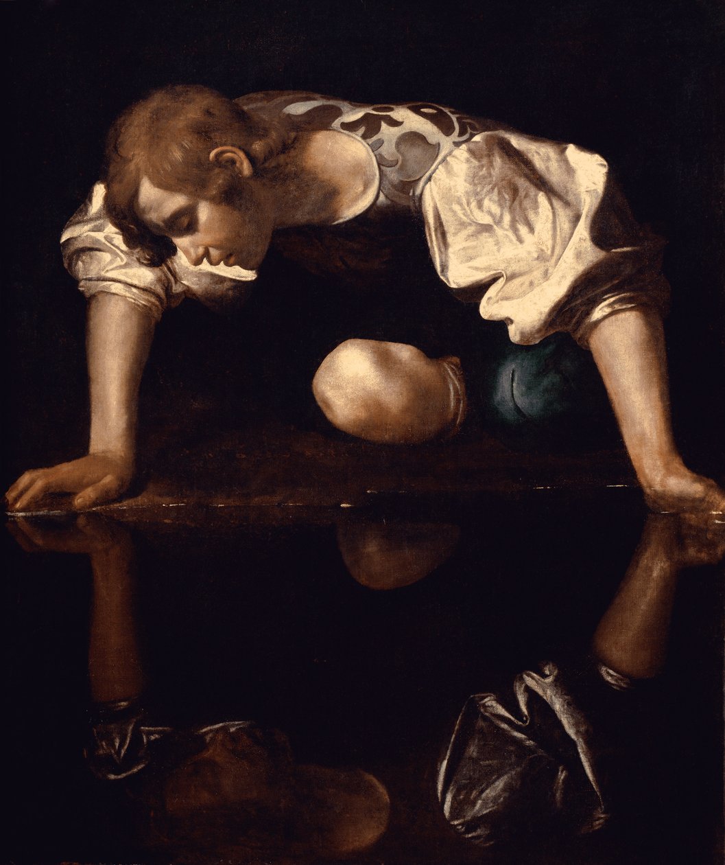 Nárcisz, 1597-99 körül alkotó: Michelangelo Merisi da Caravaggio
