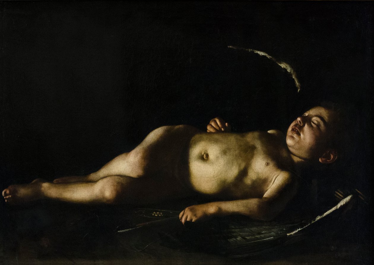 Alvó Ámor alkotó: Michelangelo Merisi da Caravaggio