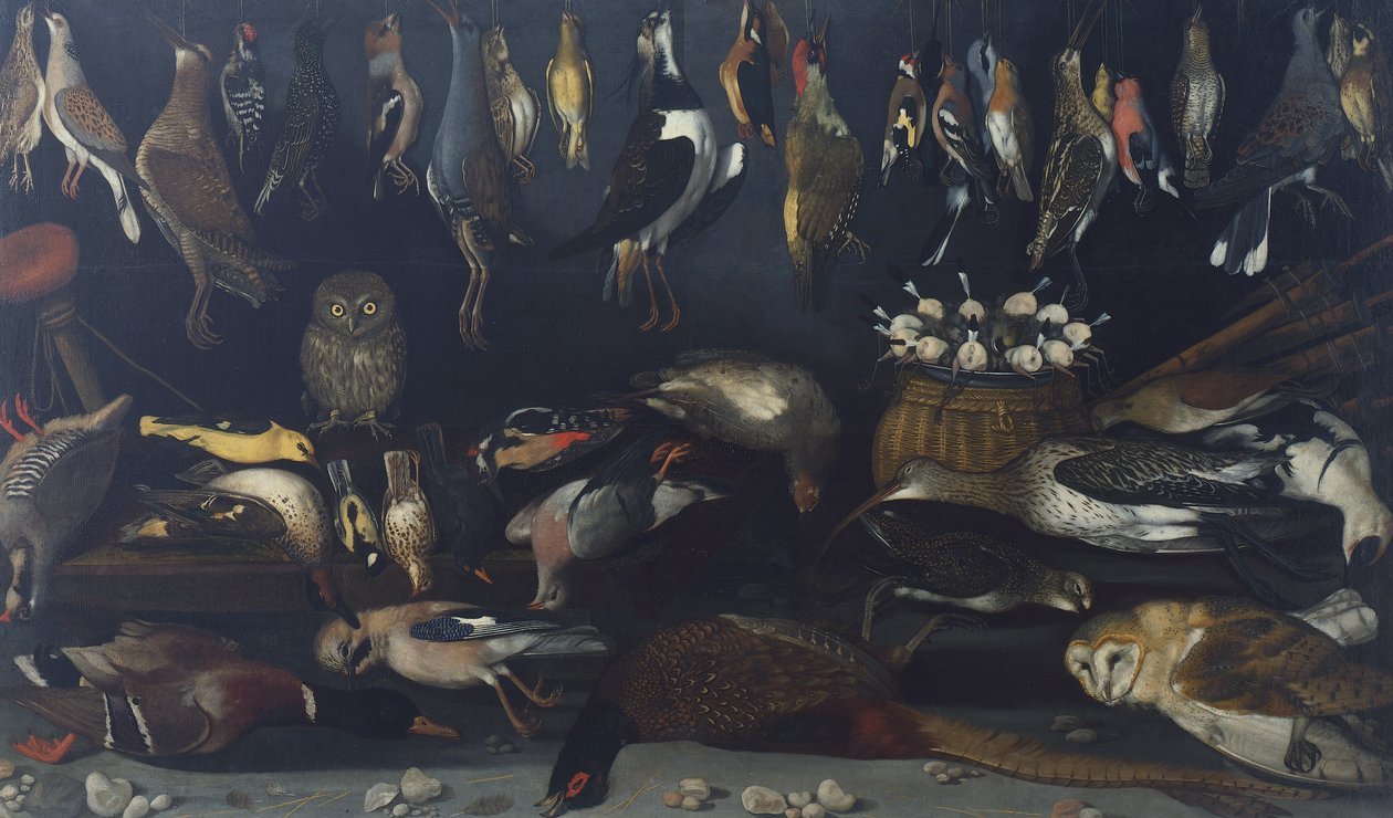 Csendélet madarakkal, Hartford mestere Csendélet (olaj, vászon) alkotó: Michelangelo Merisi da Caravaggio