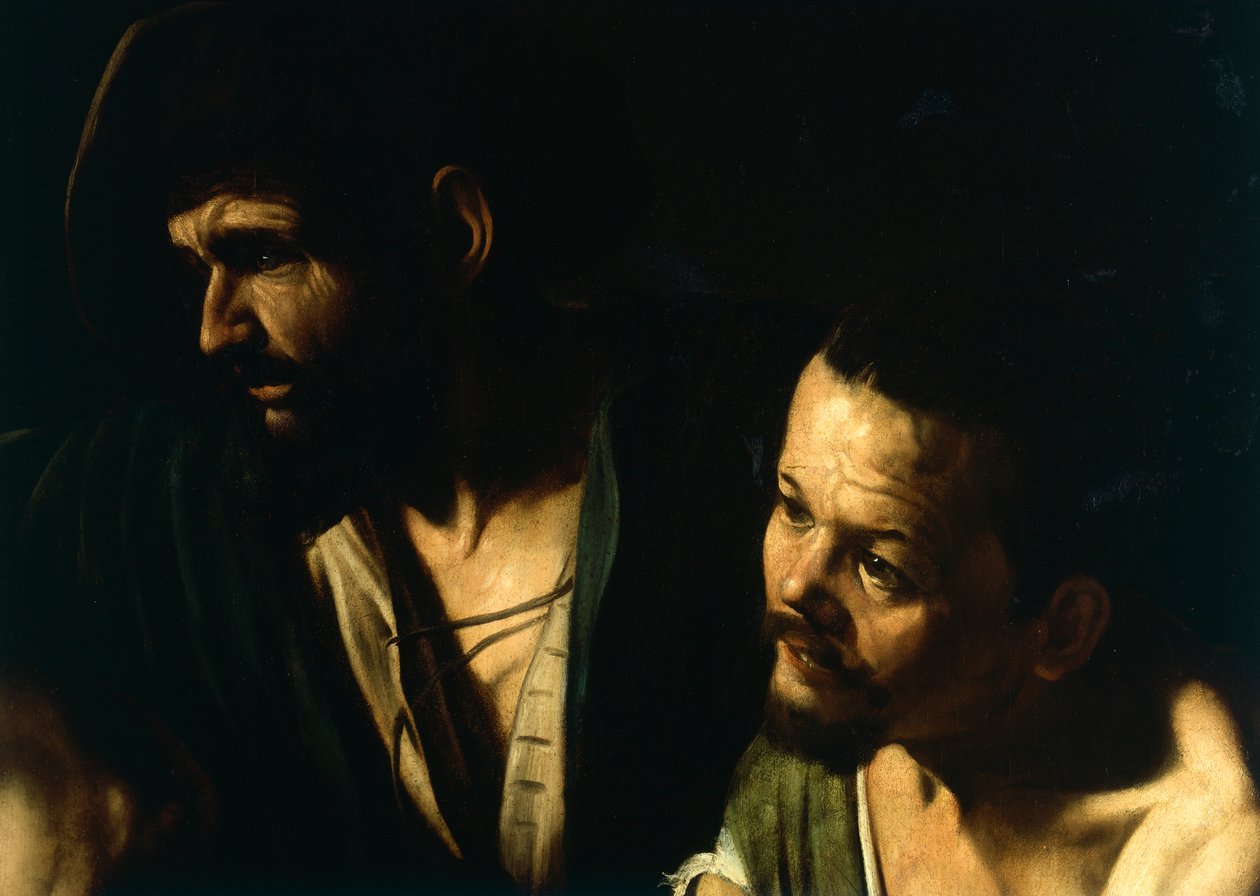 Krisztus korbácsolása, részlet, 1606 körül (olaj, vászon) alkotó: Michelangelo Merisi da Caravaggio