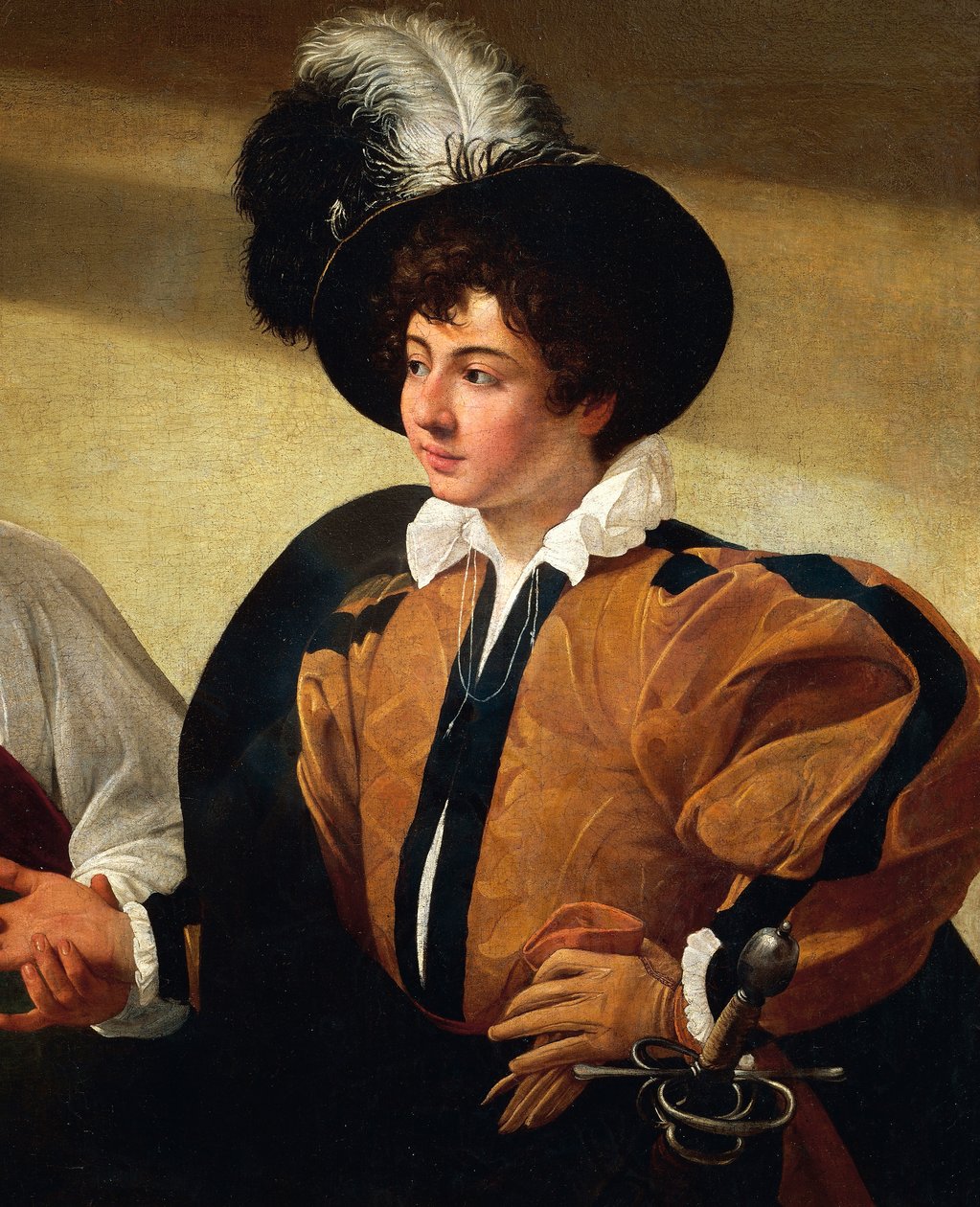 A Jós, részlet, 1596-97 körül (olaj, vászon) alkotó: Michelangelo Merisi da Caravaggio