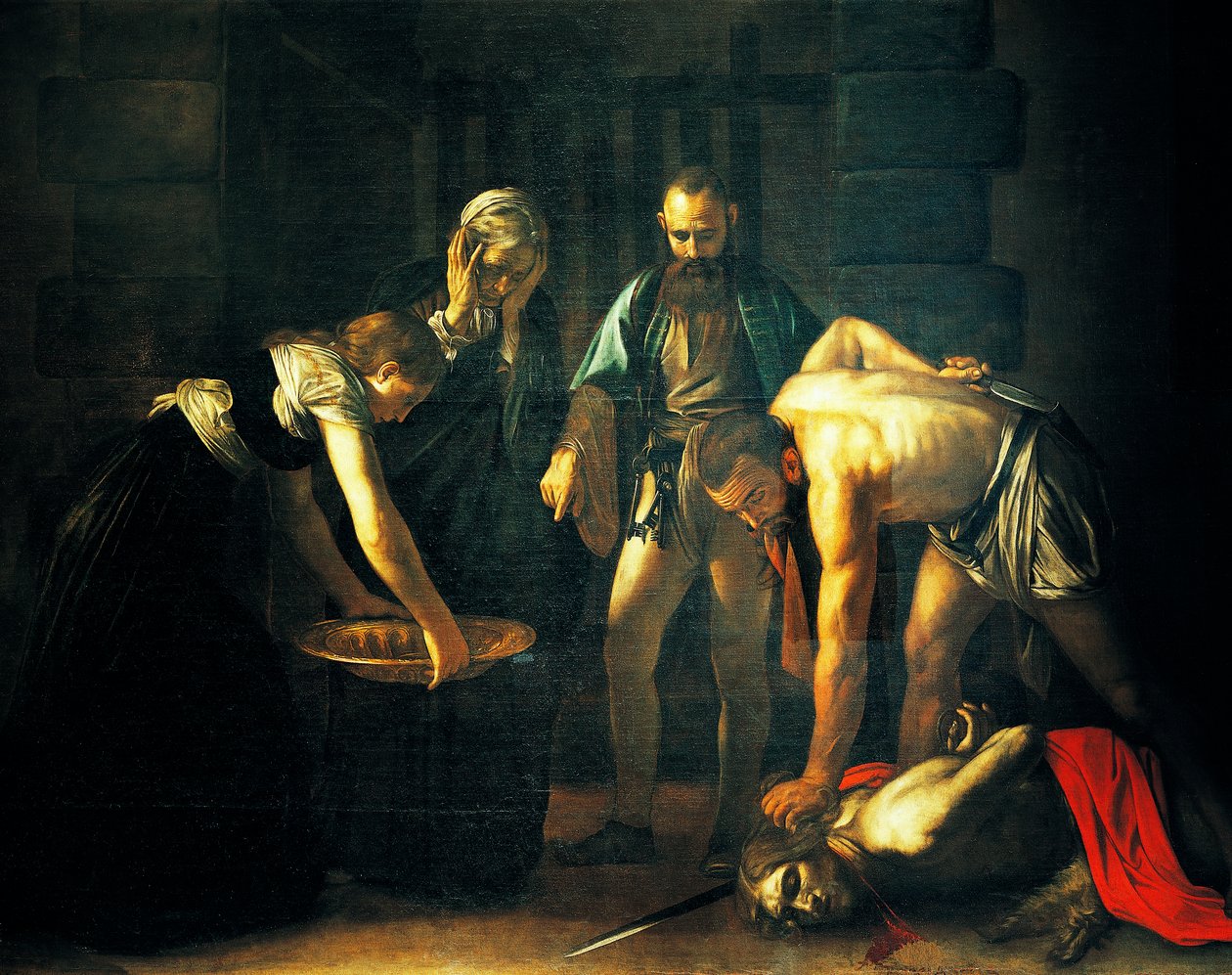 Keresztelő Szent János lefejezése alkotó: Michelangelo Merisi da Caravaggio