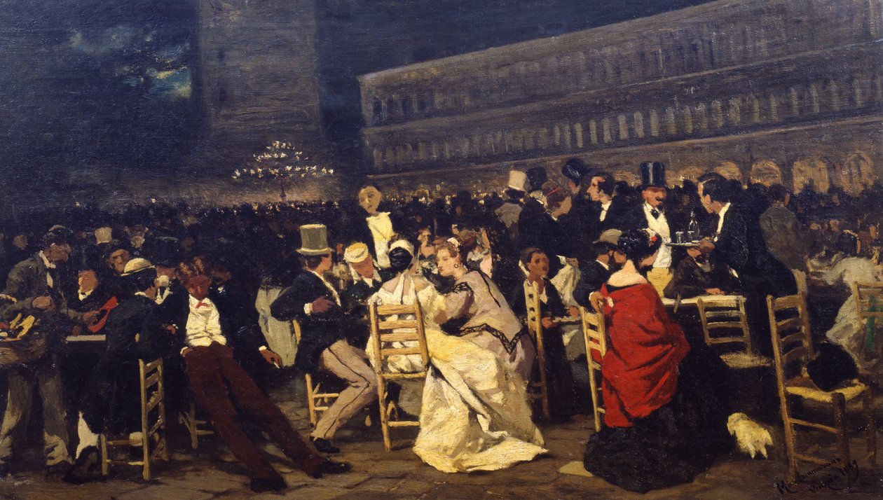 Piazza San Marco, 1869 alkotó: Michele Cammarano