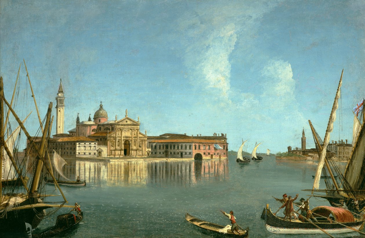 San Giorgio Maggiore a velencei lagúnán túl alkotó: Michele Marieschi