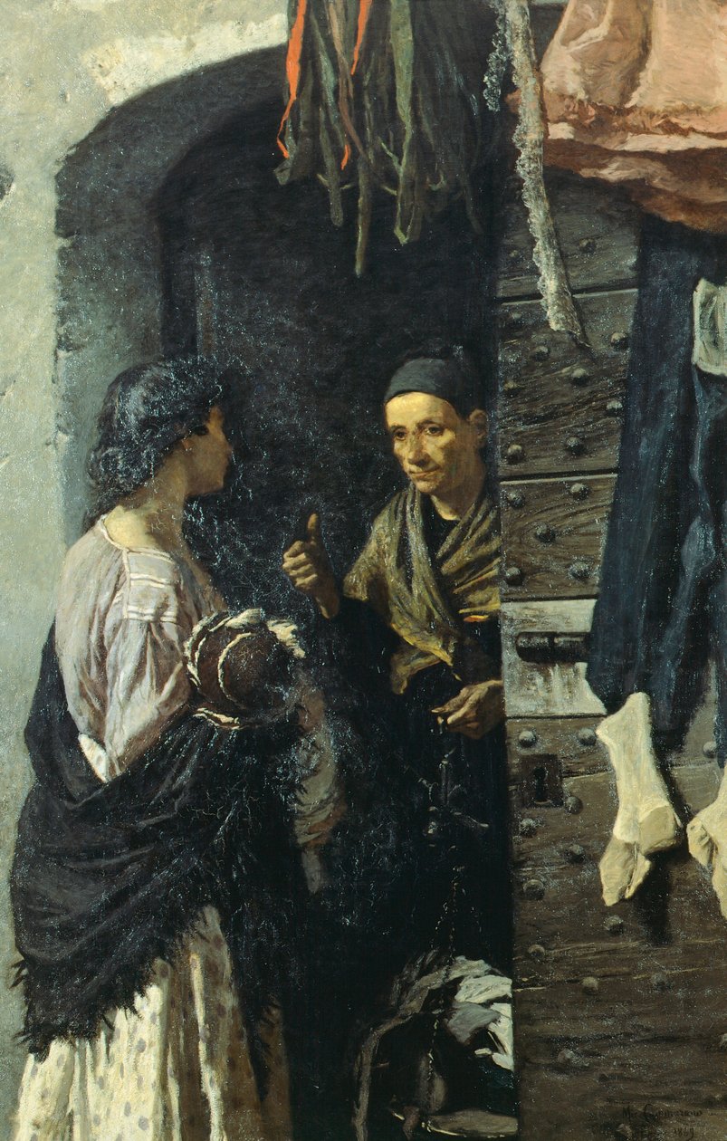 A jótékonyság, Michele Cammarano alkotó: Michele Cammarano