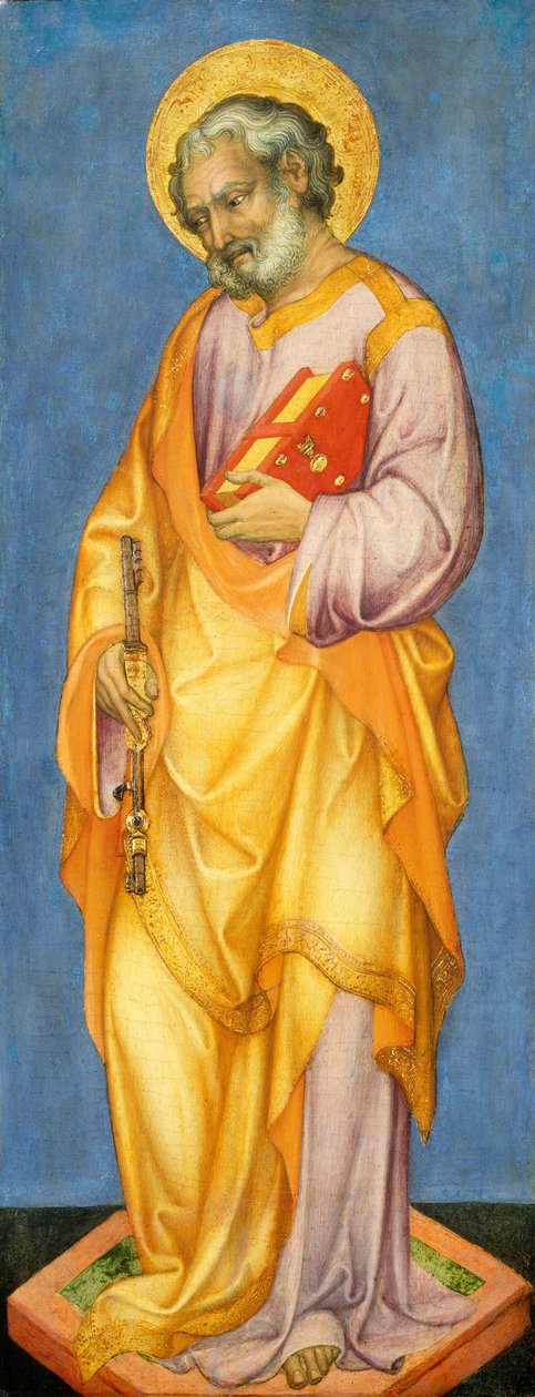 Szent Péter, c. 14451450. alkotó: Michele Giambono
