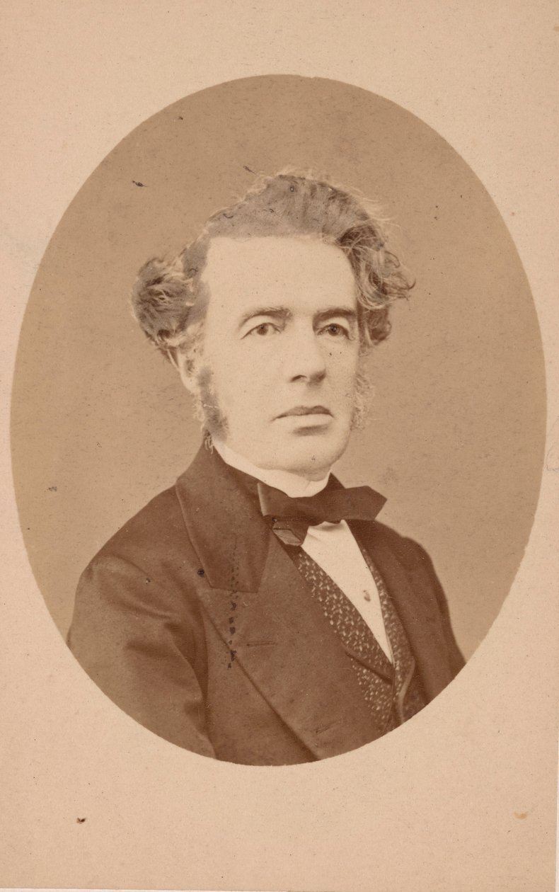 Angelo Sismonda portréja 1807-1878, 1878 előtt. alkotó: Michele Schemboche