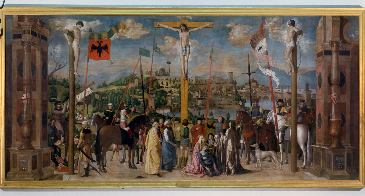 Keresztre feszítés, 1501 alkotó: Michelle da Verona
