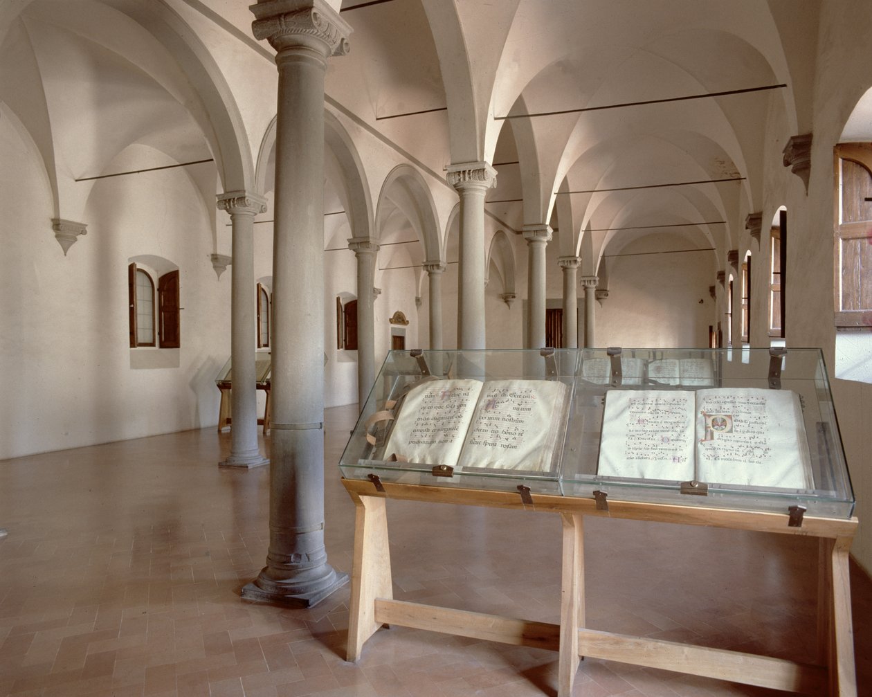 A könyvtár, 1441 alkotó: Michelozzo di Bartolommeo