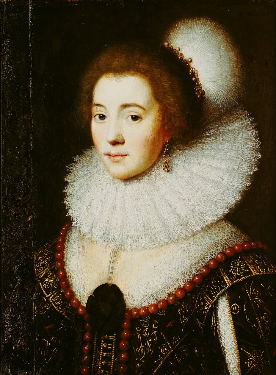 Amalia van Solms (1602-75) alkotó: Michiel Jansz van Miereveld