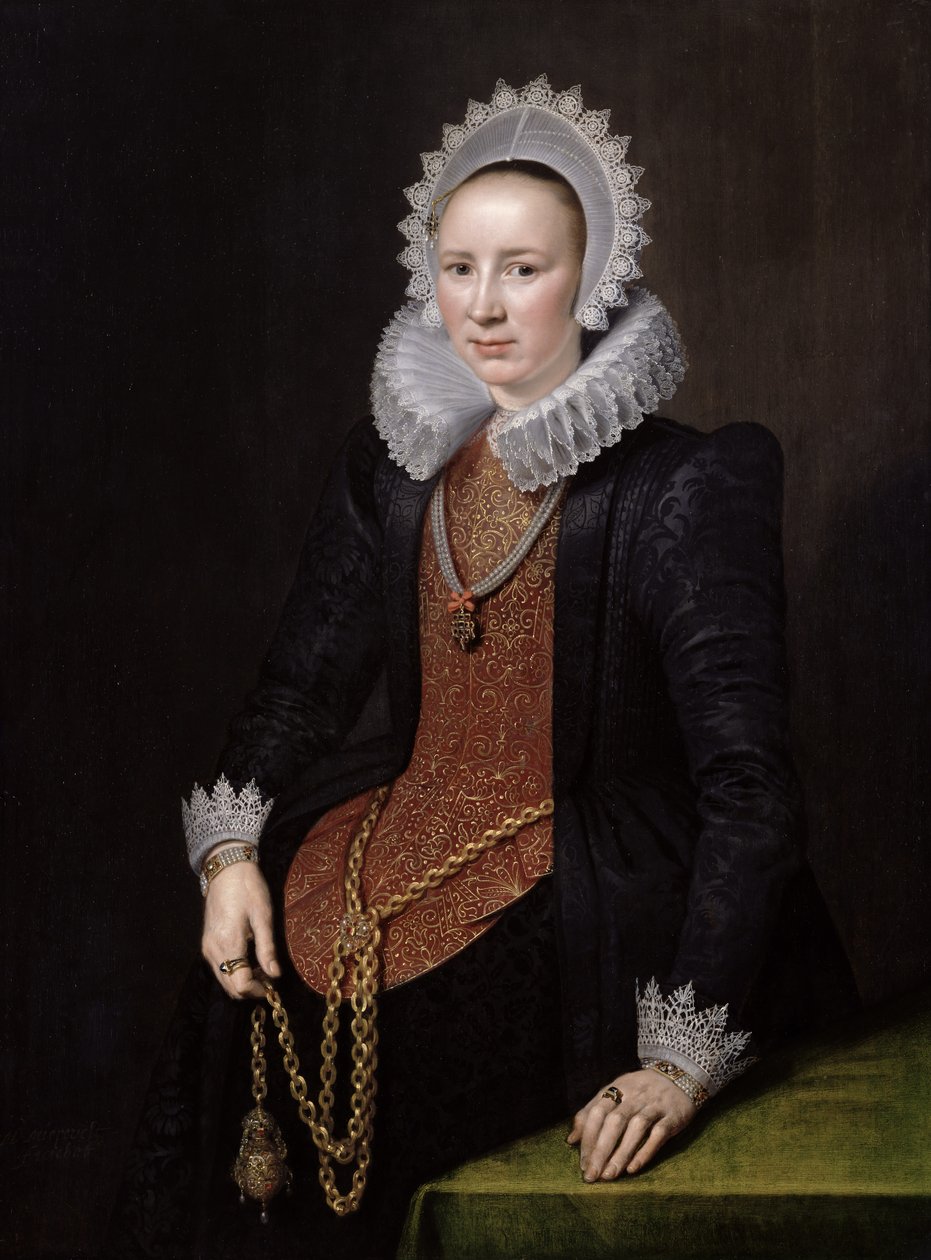 Egy 29 éves hölgy portréja, 1615 alkotó: Michiel Jansz van Miereveld