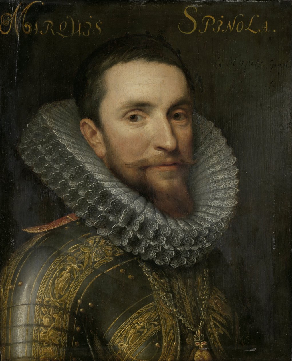 Ambrogio Spinola portréja, 1609-33 körül alkotó: Michiel Jansz van Mierevelt
