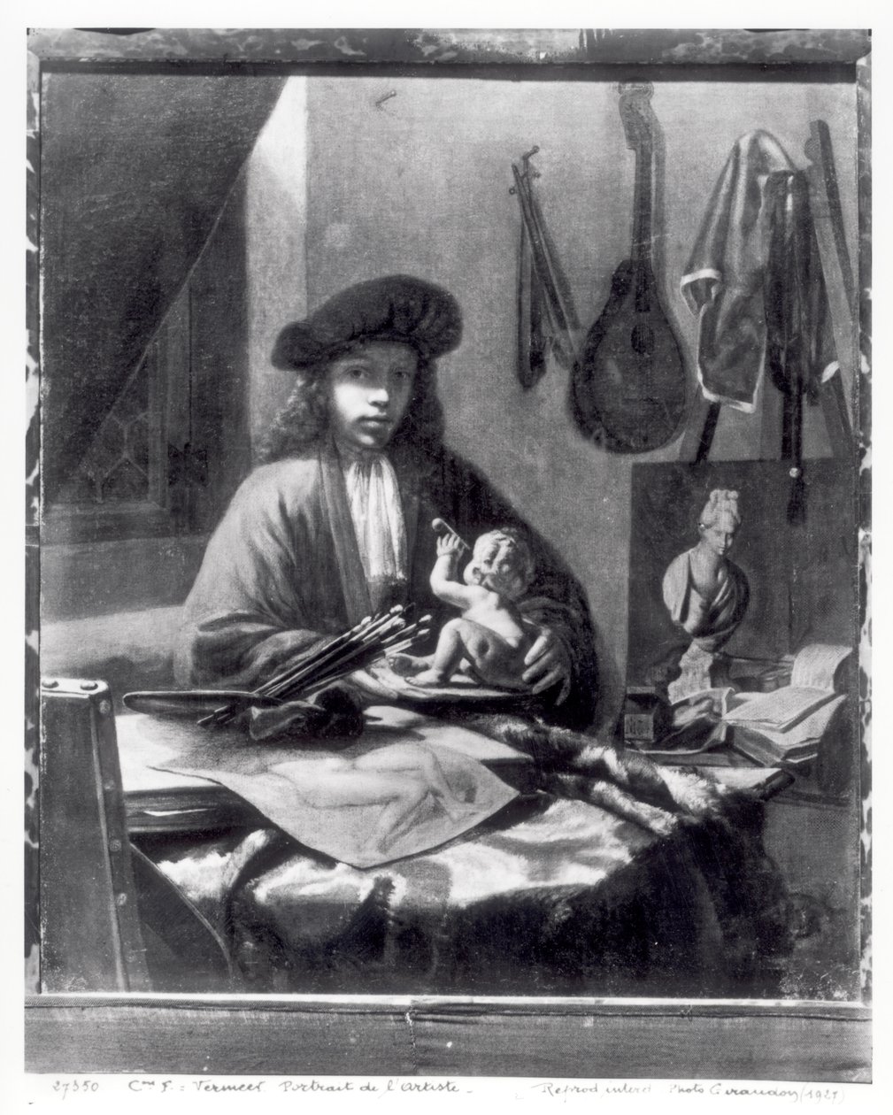 Egy fiatal művész portréja alkotó: Michiel van Musscher