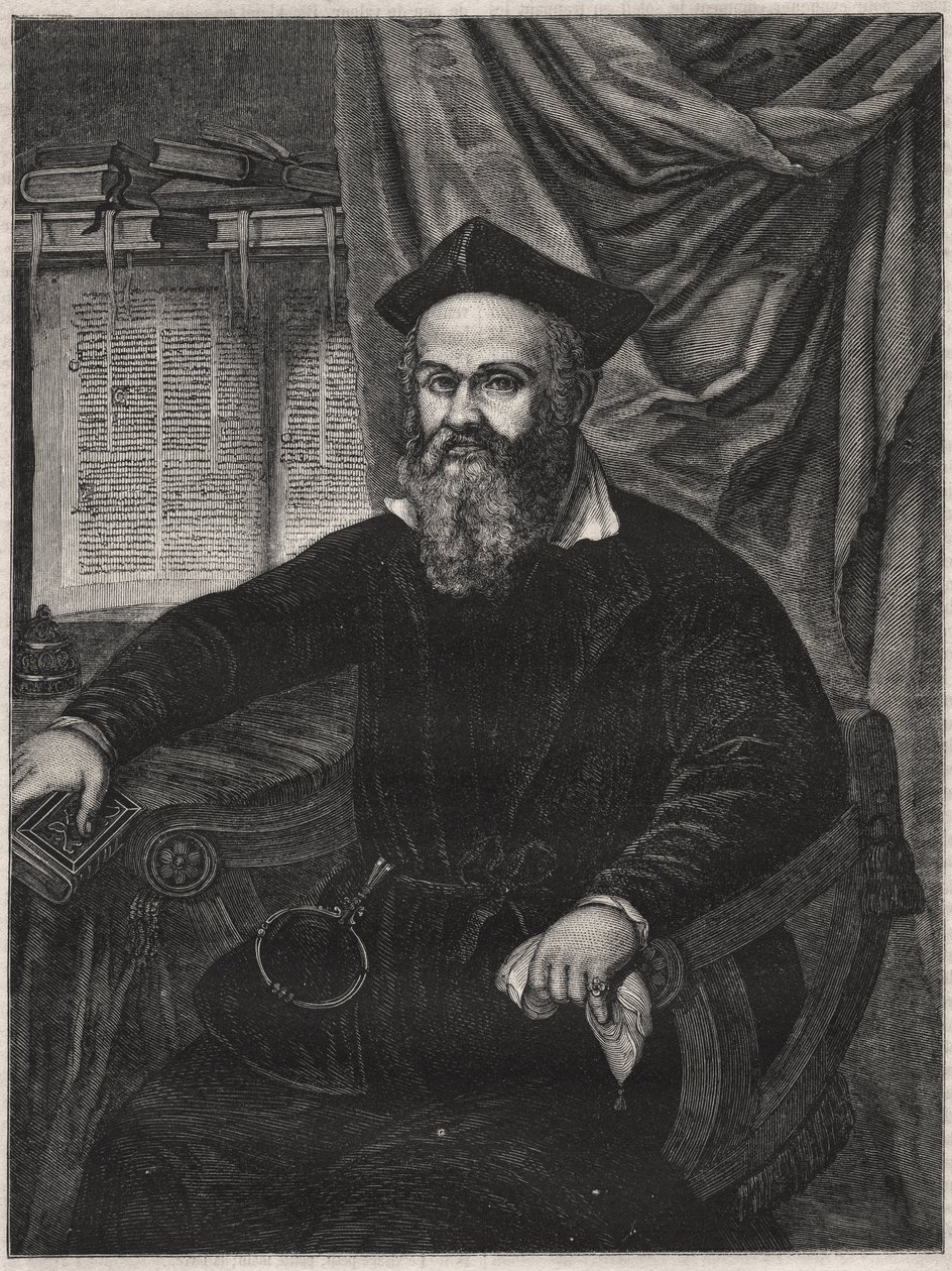 Marco Antonio de Dominis (Markantun de Dominis) (1556-1624) dalmát egyházi, hitehagyott és a tudomány emberének portréja – G. J. Delff metszete Mierevelt nyomán alkotó: Michiel Jansz. van (after) Mierevelt