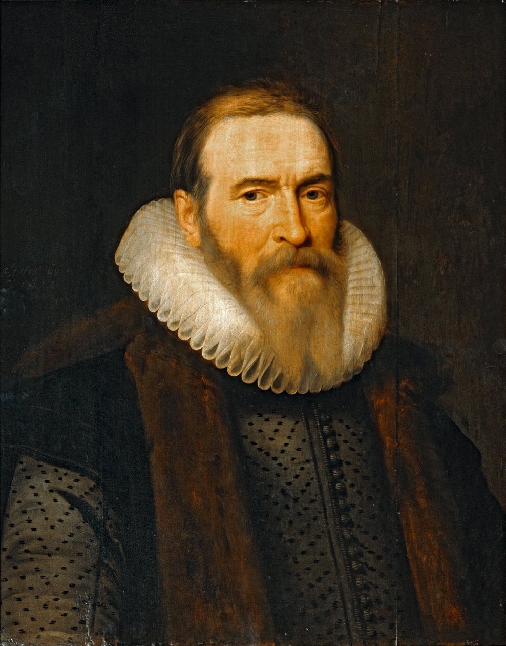 Jan van Oldenbarneveld. 1617 - Jan van Oldenbarneveld ... alkotó: Michiel Jansz. van (attr. to) Mierevelt