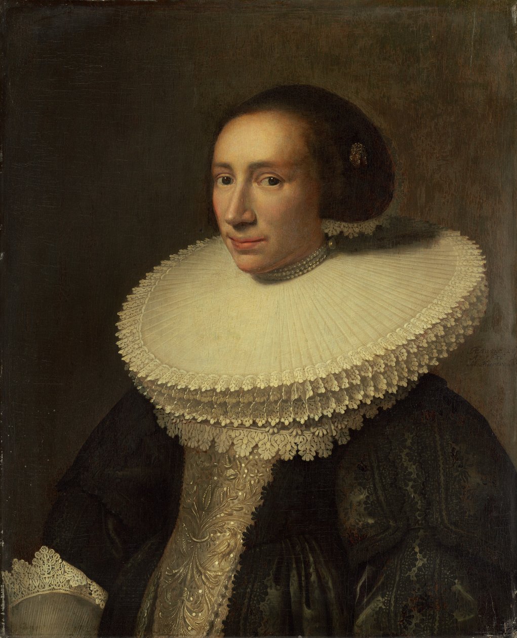 Ruffos hölgy portréja, 1638. alkotó: Michiel Jansz van Miereveld