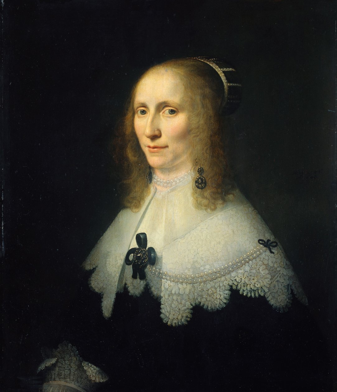 Cornelia Tedingh van Berckhout (1614-80) portréja alkotó: Michiel Jansz van Mierevelt (copy after)