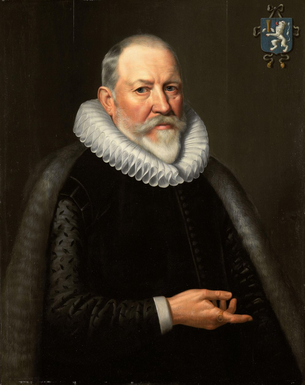 Maerten Ruychaver (1545-1626) portréja alkotó: Michiel Jansz van Mierevelt (copy after)