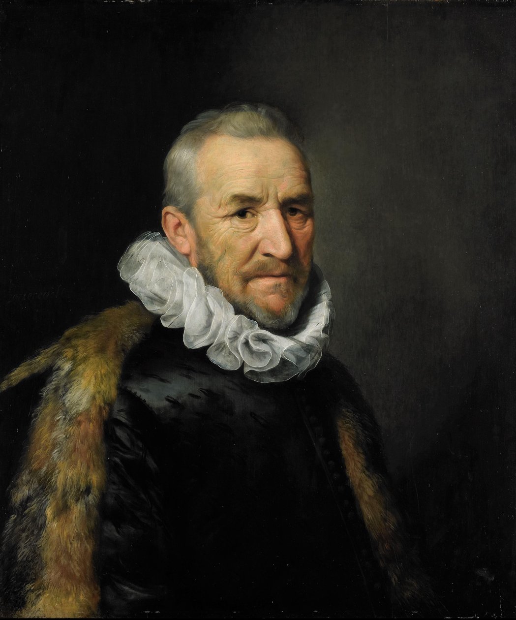Egy férfi portréja alkotó: Michiel Jansz van Mierevelt (copy after)