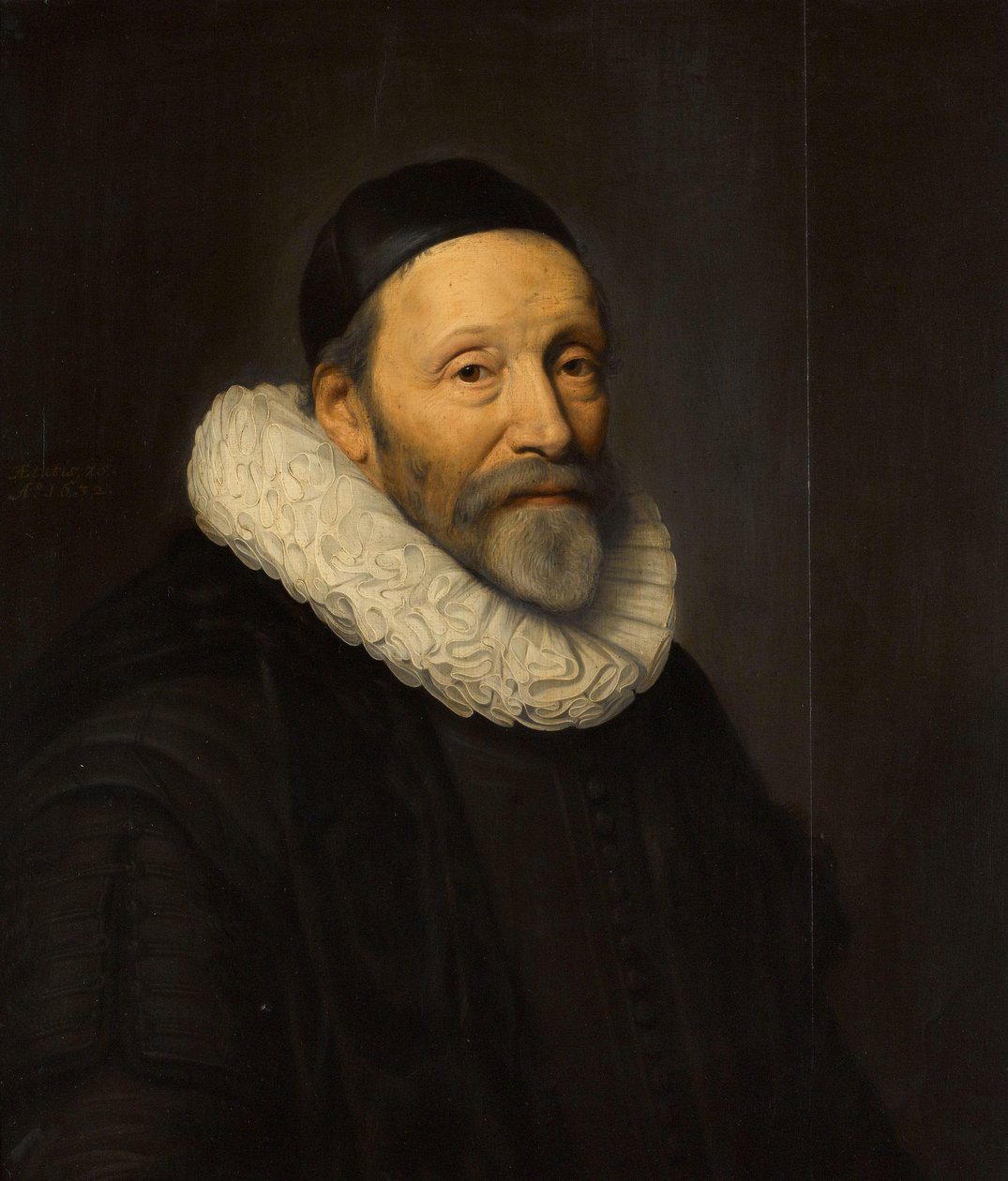 Johannes Wtenbogaert (1557-1644) portréja alkotó: Michiel Jansz van Mierevelt (workshop of)