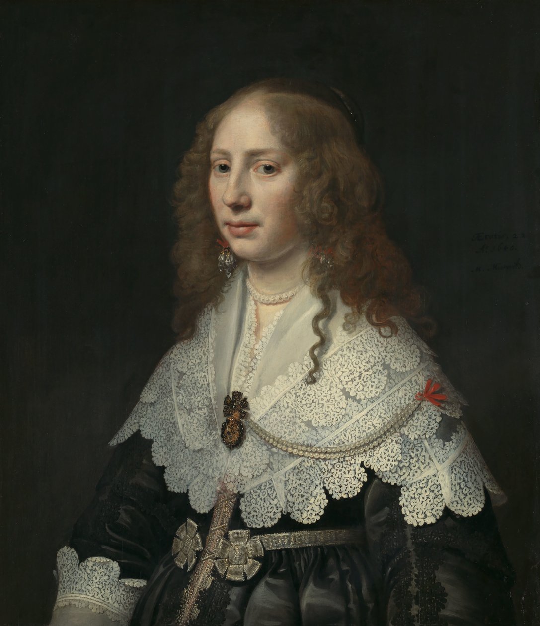 Aegje Hasselaer portréja Aegje Hasselaer (1617-64) portréja alkotó: Michiel Jansz van Mierevelt