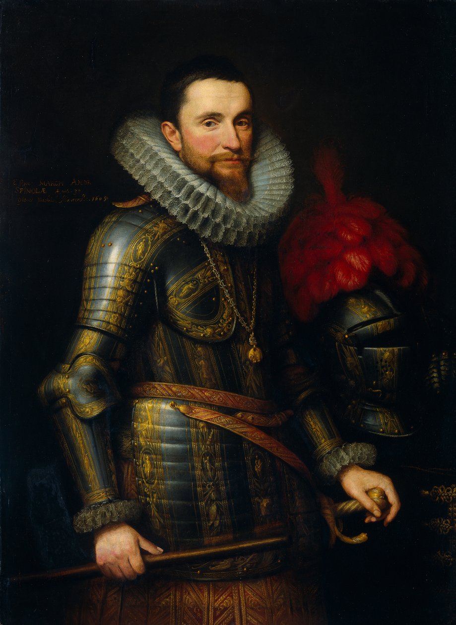 Ambrogio Spinola (1569-1630) portréja alkotó: Michiel Jansz van Mierevelt