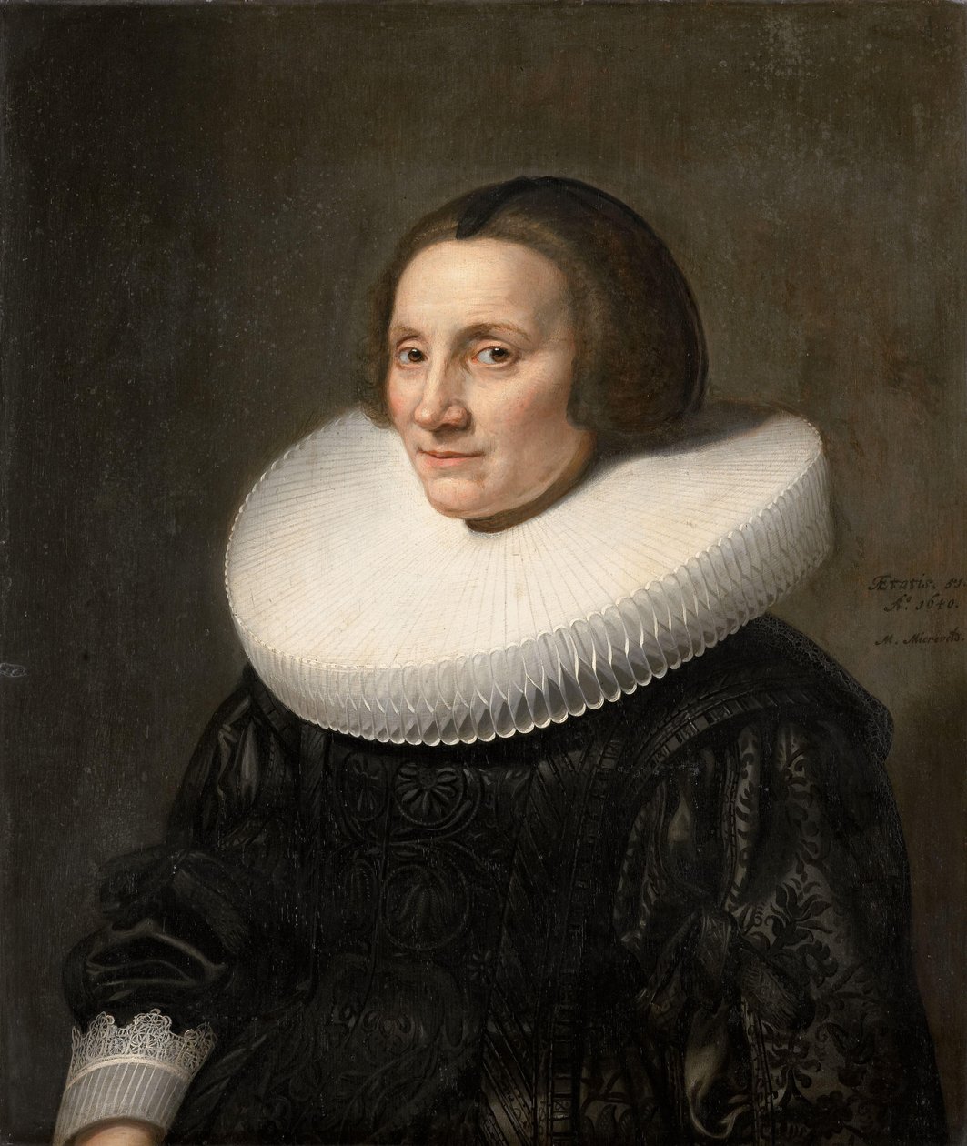 Caecilia van Beresteyn (1589-1661) portréja alkotó: Michiel Jansz van Mierevelt