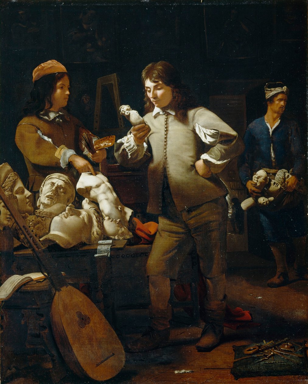 A stúdióban alkotó: Michiel Sweerts