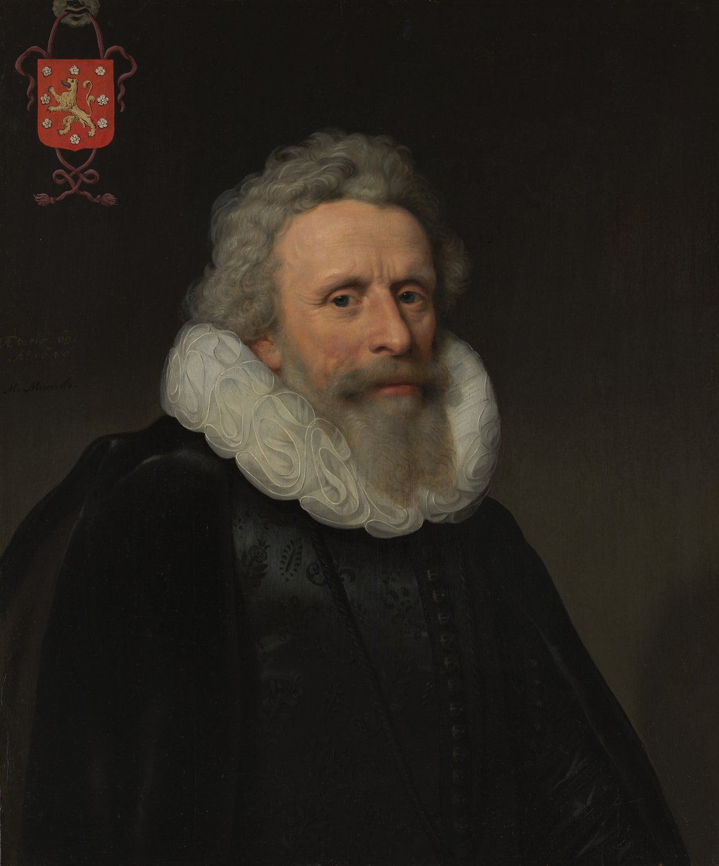 Jacob van Dalen 1570-1644, Vallensis néven, 1640. alkotó: Michiel Jansz van Mierevelt