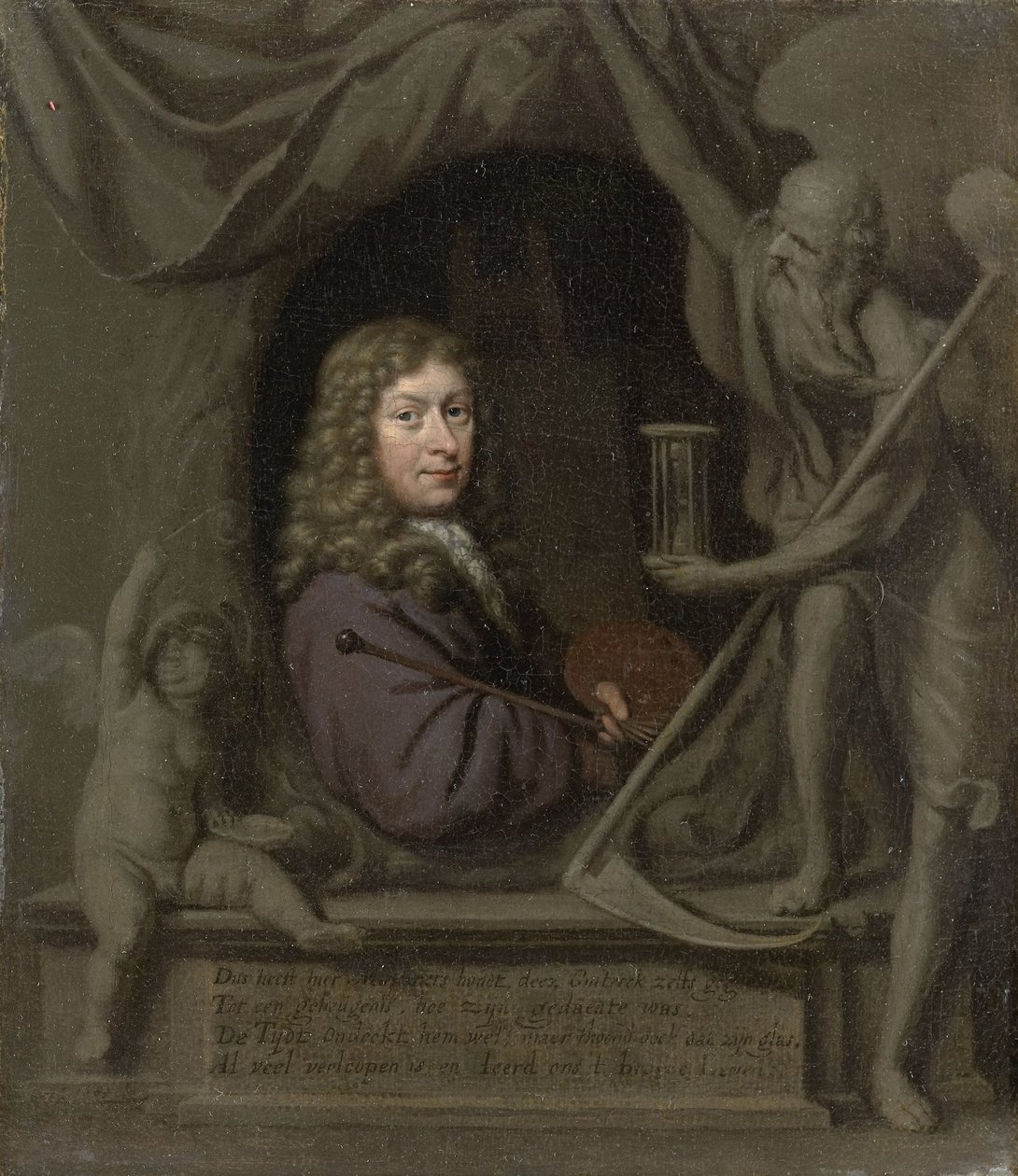 Önarckép alkotó: Michiel van Musscher