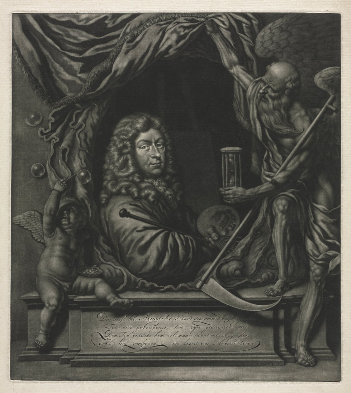 Önarckép, 1685. alkotó: Michiel van Musscher