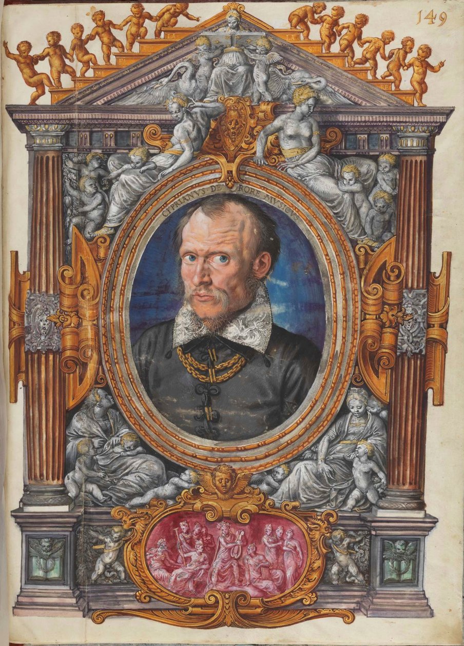 Cipriano de Rore 151516-1565 alkotó: Mielich