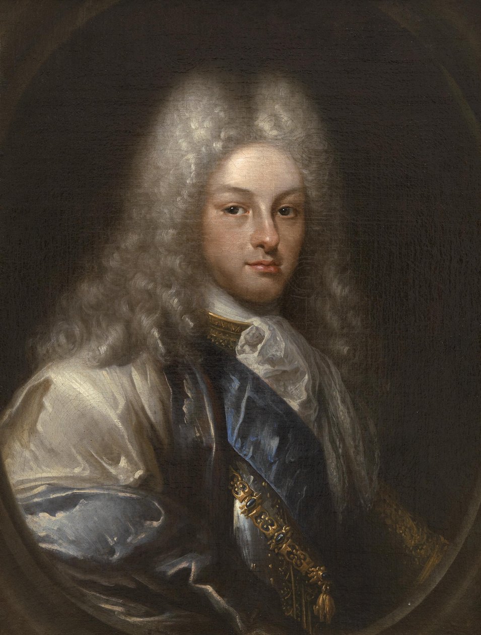 Felipe V. spanyol alkotó: Miguel Jacinto Meléndez