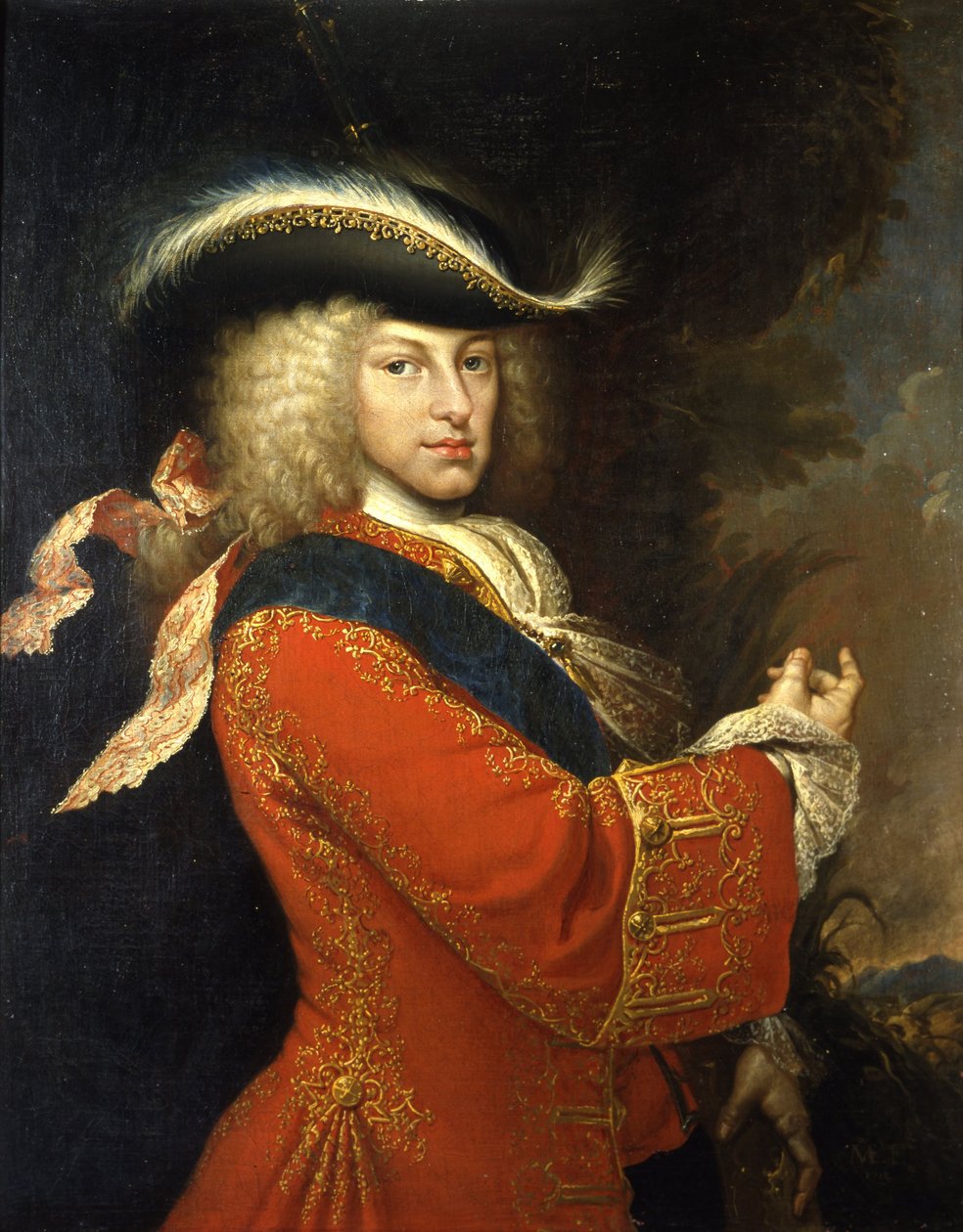 V. Fülöp, spanyol király, vadászatban alkotó: Miguel Jacinto Meléndez