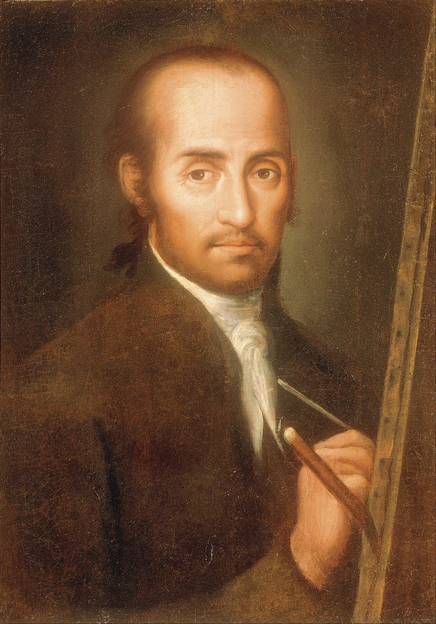 José de Ibarra arcképe alkotó: Miguel Rudecindo Contreras
