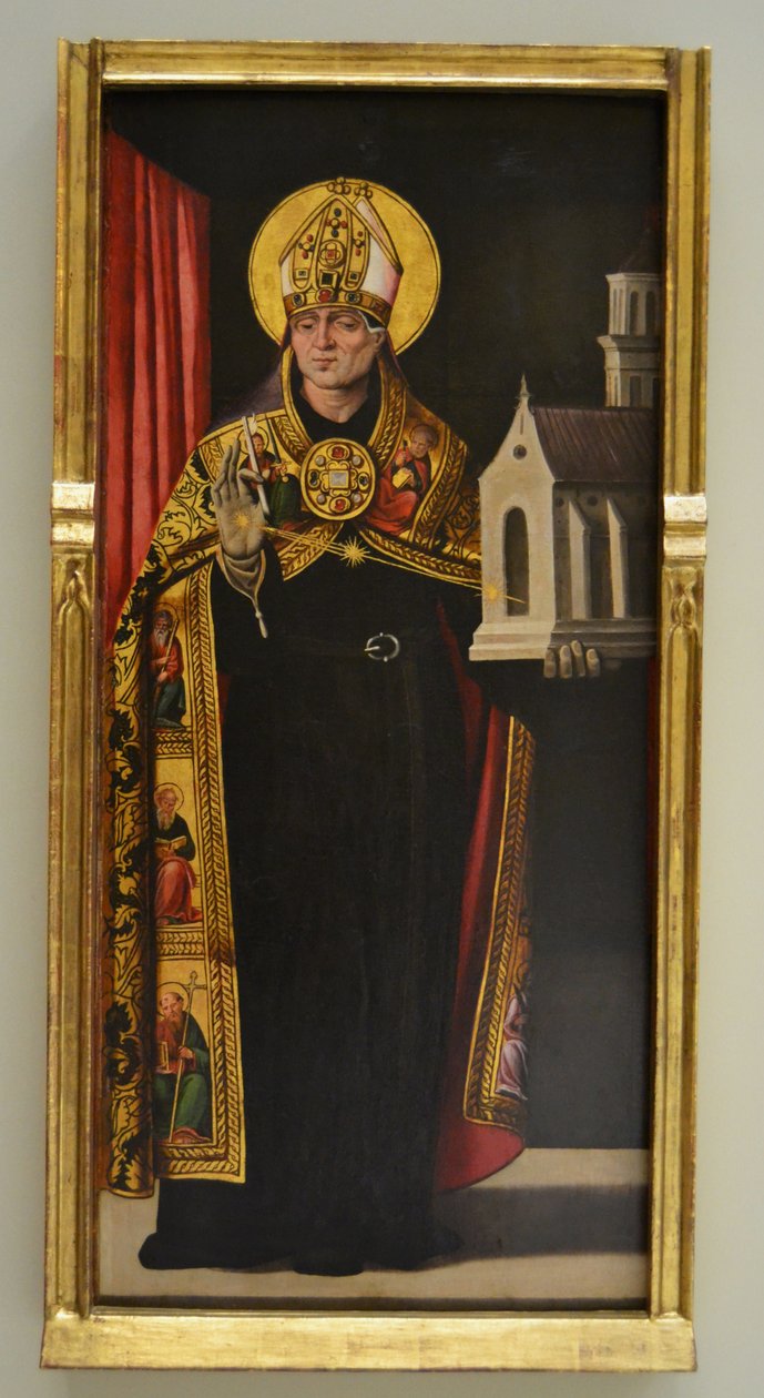 Szent Ágoston alkotó: Miguel del Prado