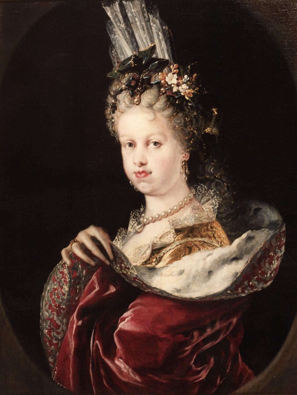 María Luisa Gabriela de Saboya királynő portréja alkotó: Miguel Jacinto Meléndez