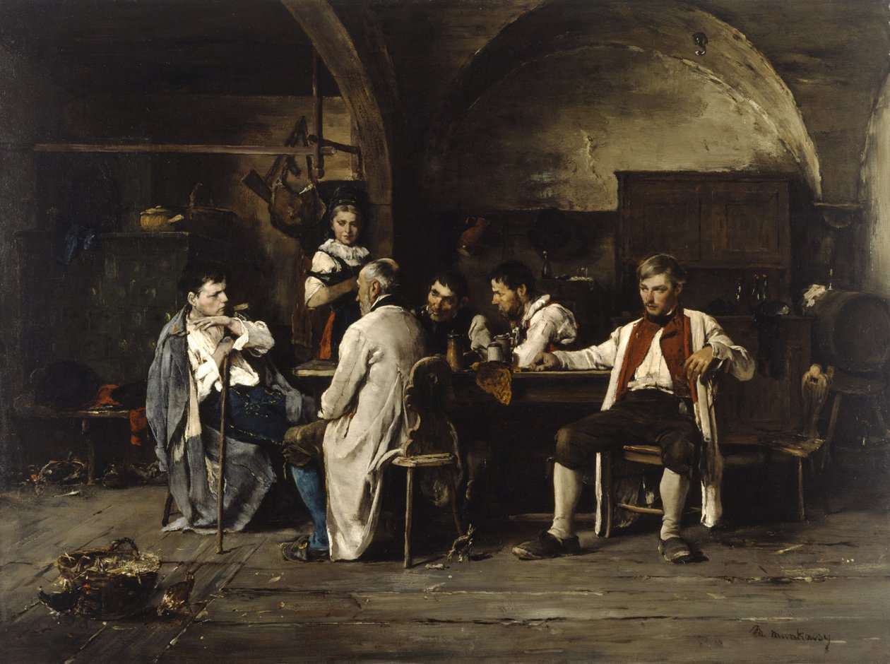 Egy csata története, 1875 körül alkotó: Mihály Munkácsy