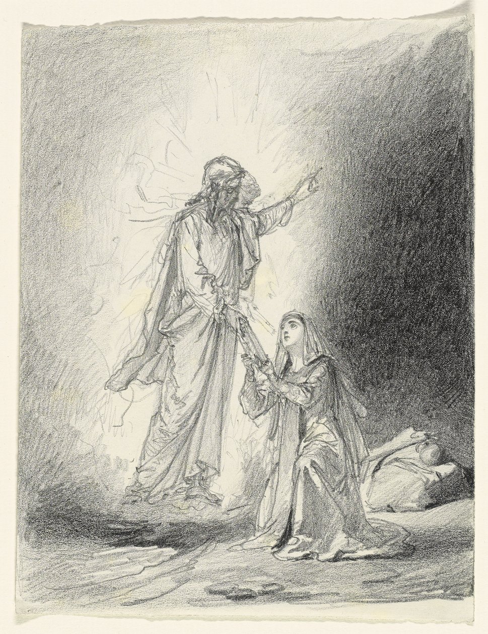 Nebáncsvirág; Noli me tangere alkotó: Mihaly von Zichy