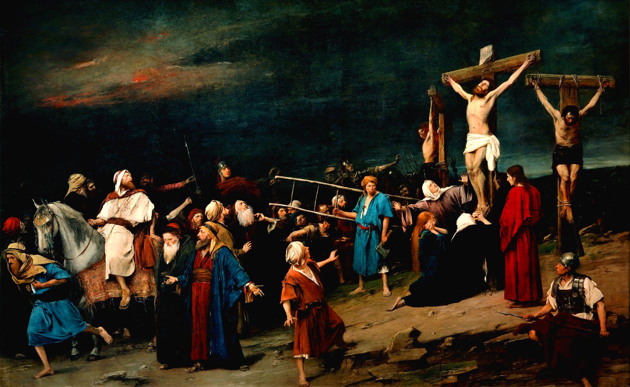 Golgotha alkotó: Mihály Munkácsy