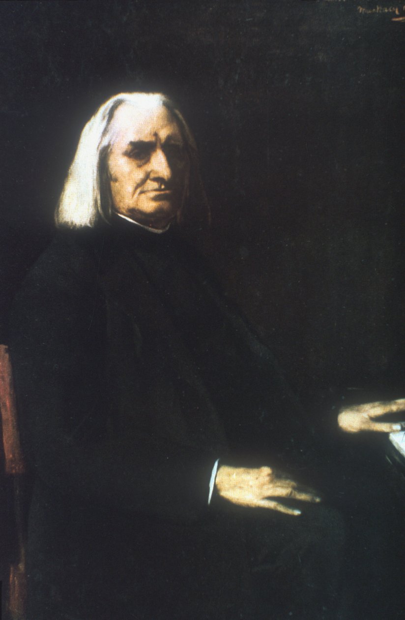 Franz Liszt, 1886 alkotó: Mihály Munkácsy
