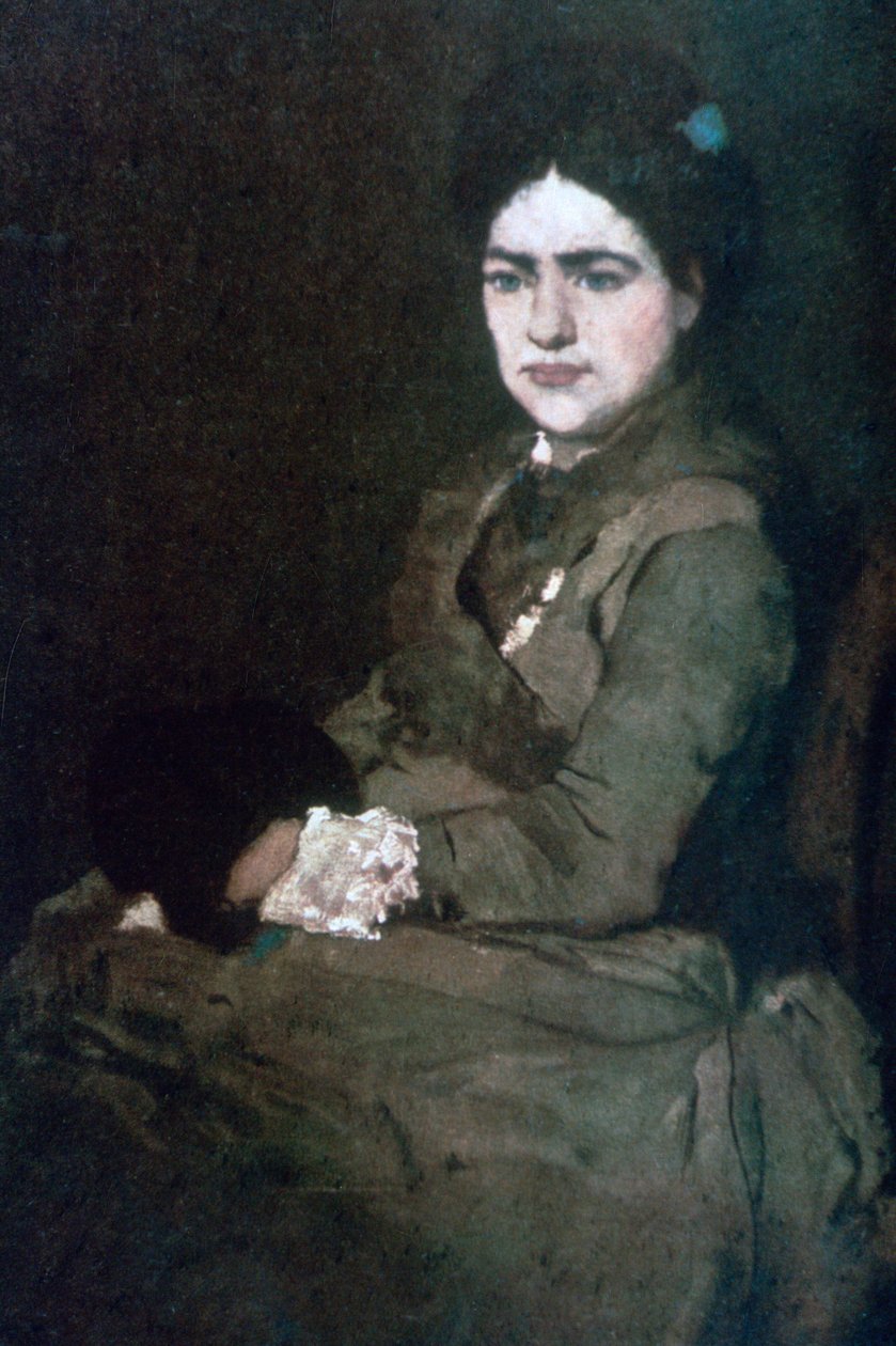 Mrs Munkacsy, c1864-1900 alkotó: Mihály Munkácsy