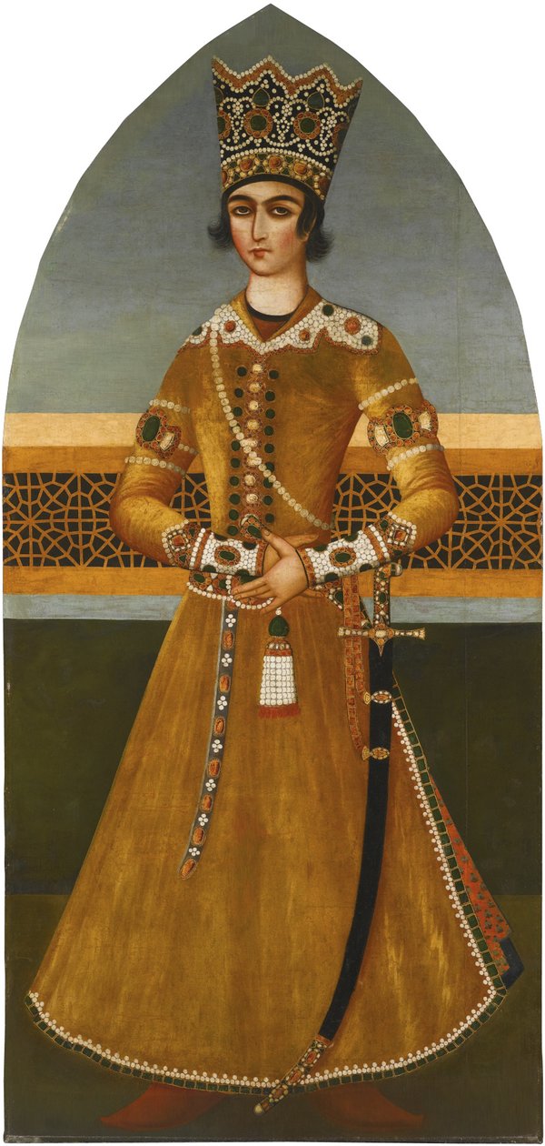 Abbas Mirza herceg portréja alkotó: Mihr Ali
