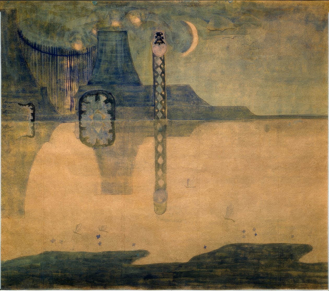 Andante (III. szonáta) alkotó: Mikalojus Ciurlionis