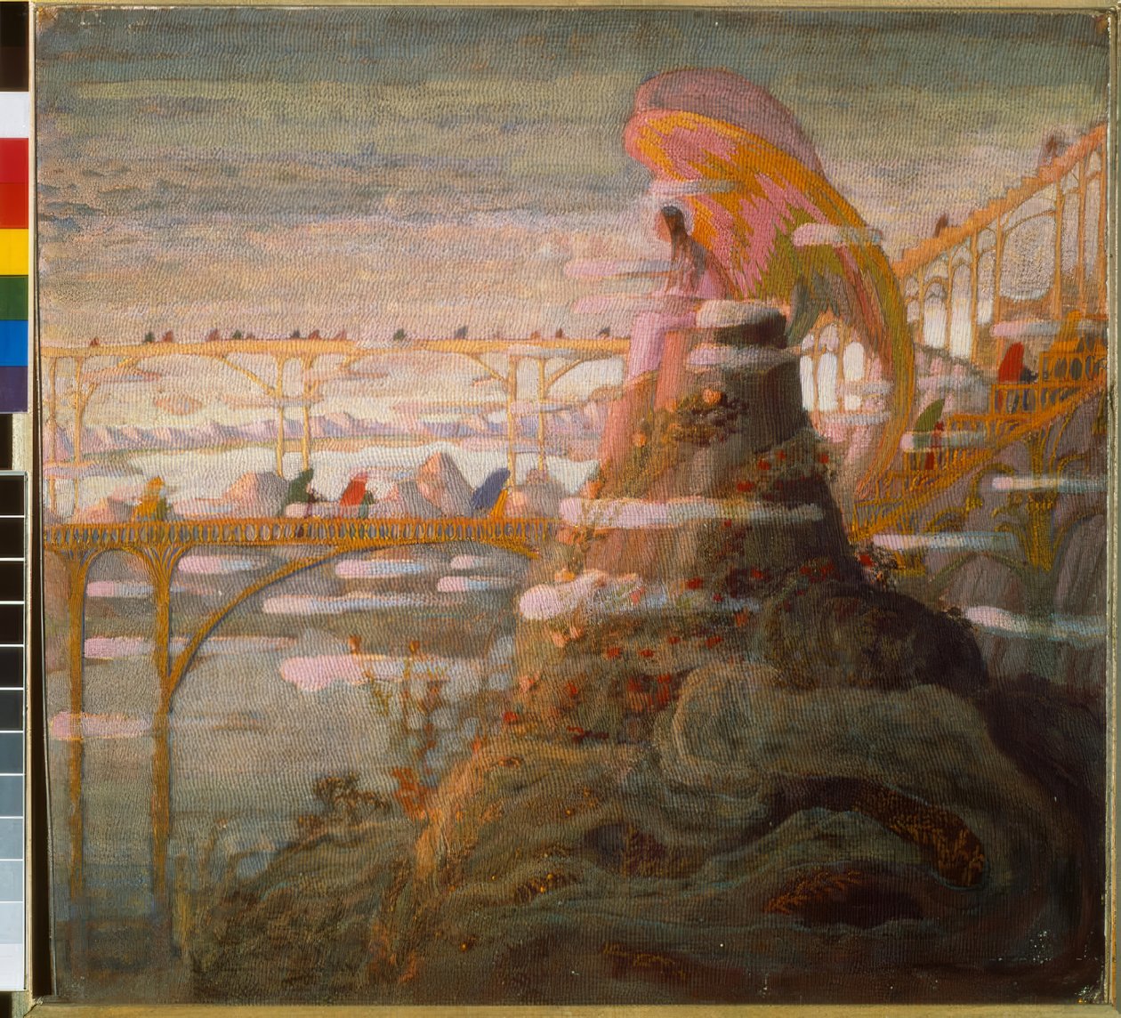 Angel (Angyal előjáték) alkotó: Mikalojus Ciurlionis