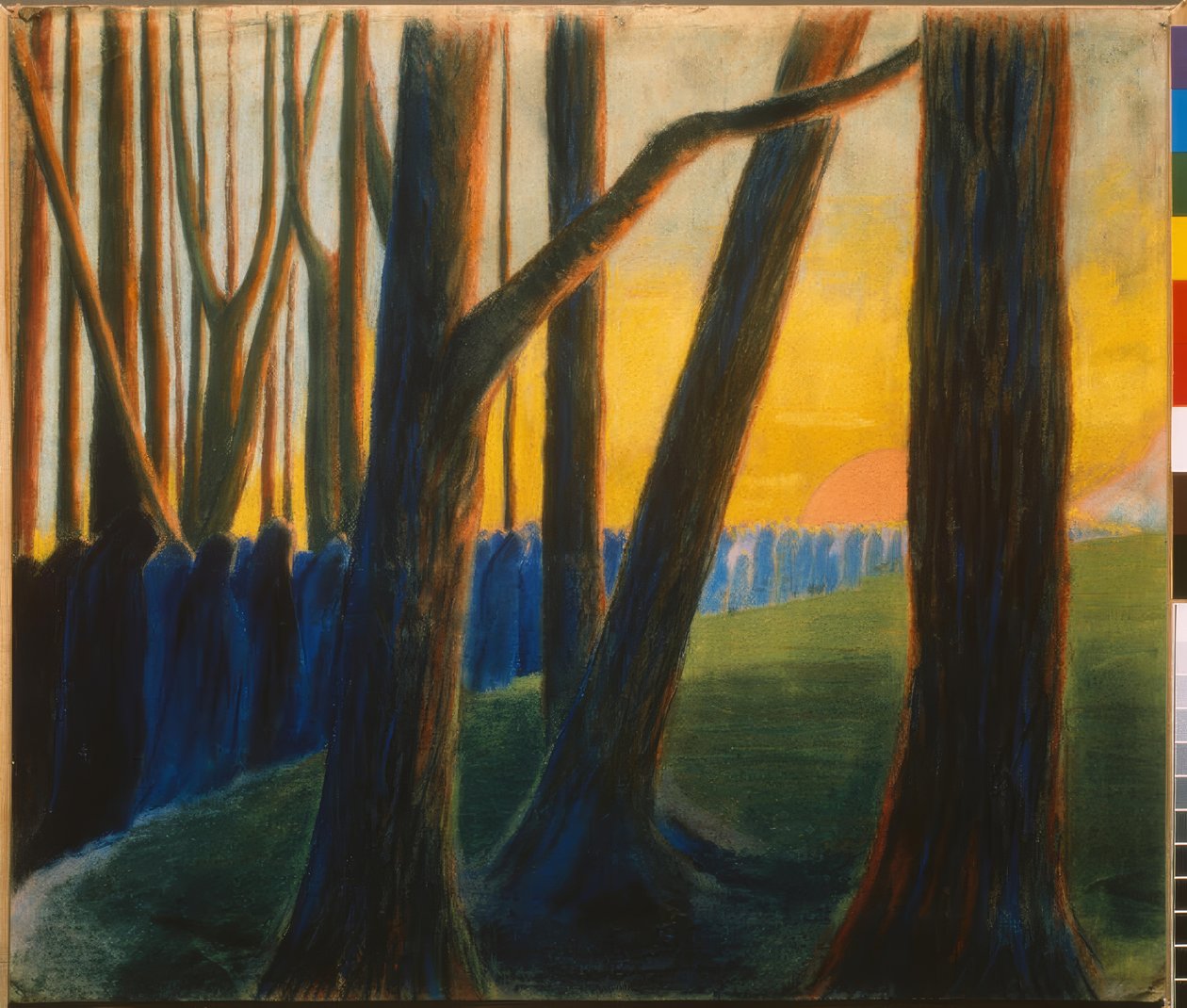 Temetési szimfónia (III) alkotó: Mikalojus Ciurlionis