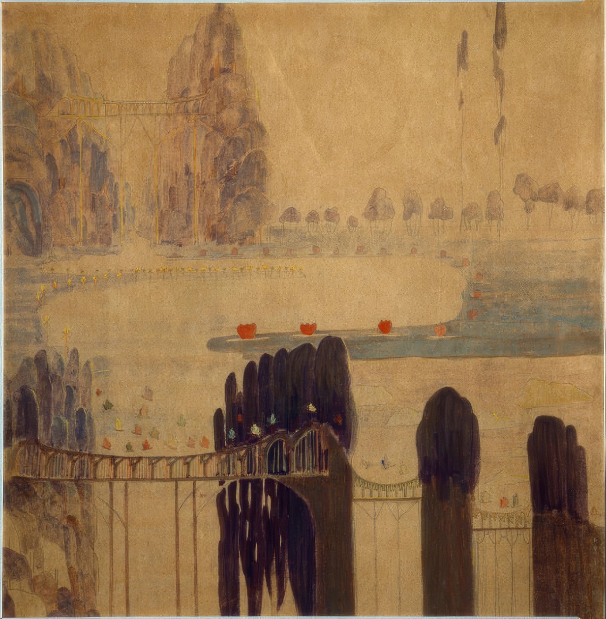 Scherzo (I. szonáta) alkotó: Mikalojus Ciurlionis