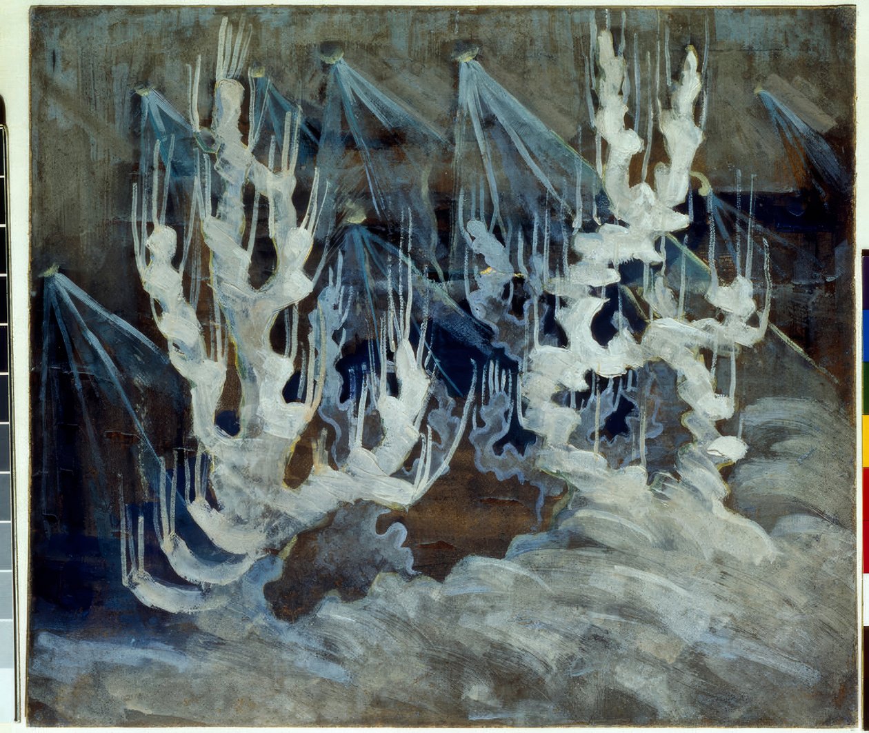Tél (II) alkotó: Mikalojus Ciurlionis